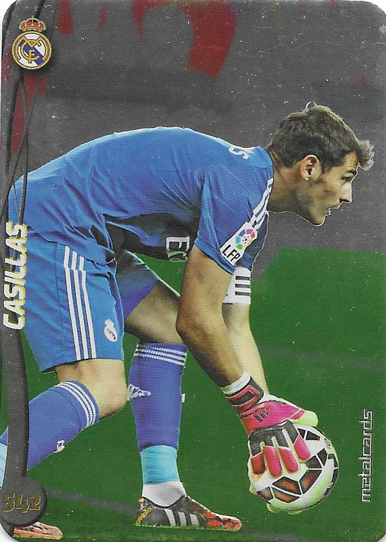 Casillas - 2015 Mundicromo Las Fichas Quiz de la Liga - Real Madrid