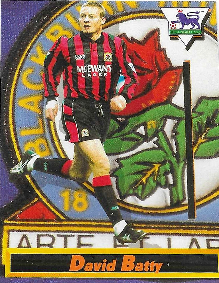 David Batty - Merlin English Premier League 1993-1994 - Blackburn