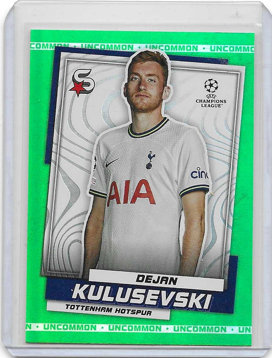 Dejan Kulusevski - 2022 -23 UEFA Club Superstars - Uncommon Green - Tottenham