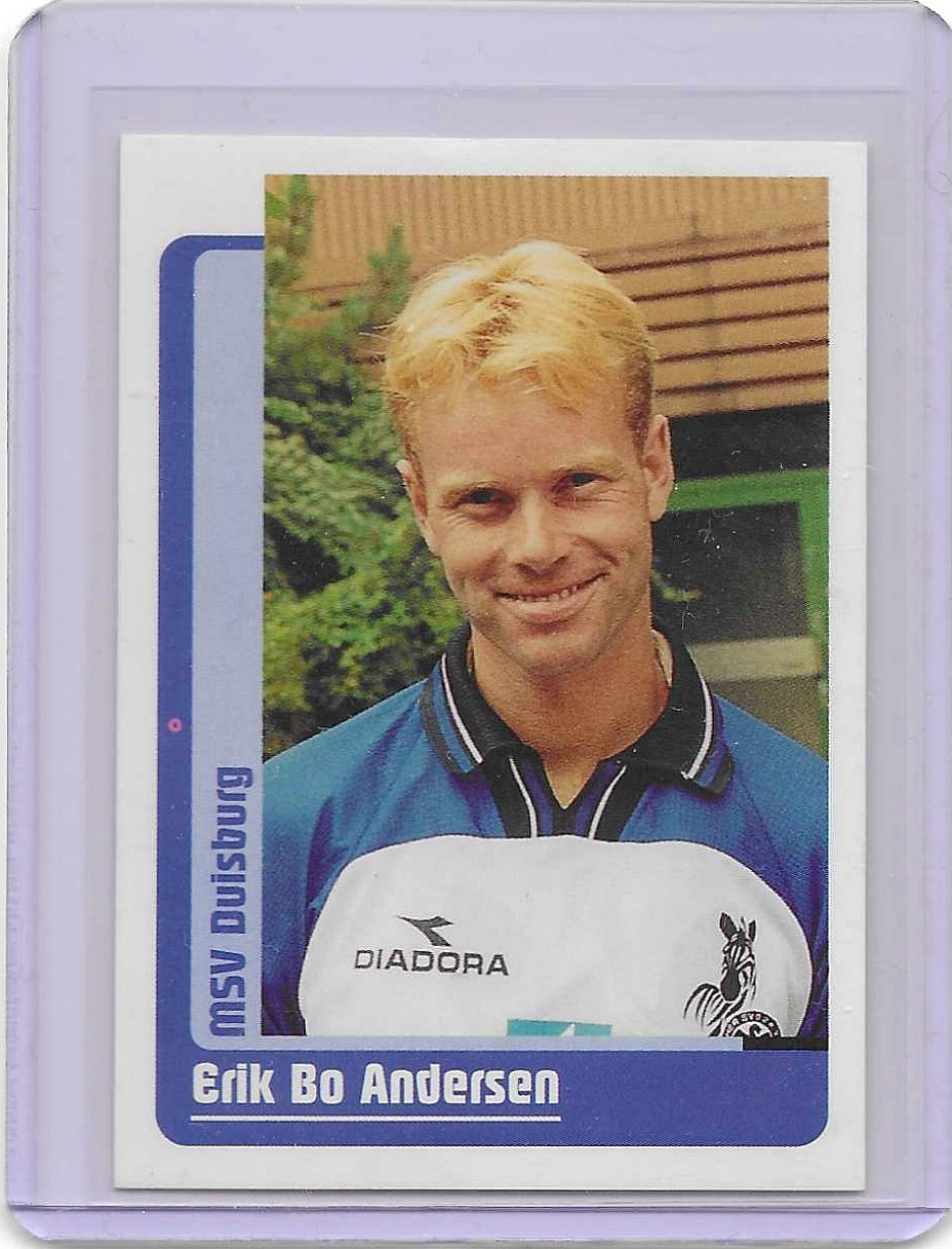 Erik Bo Andersen - Panini Fussball Bundesliga 1999 - Duisburg