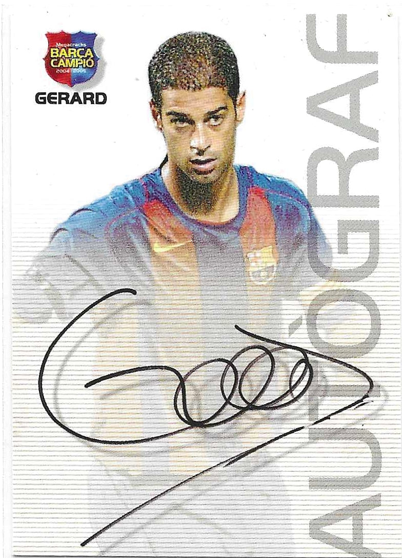 Gerard Piqué - 2004 Panini Sports Mega Cracks Barca-Campio - Barcelona