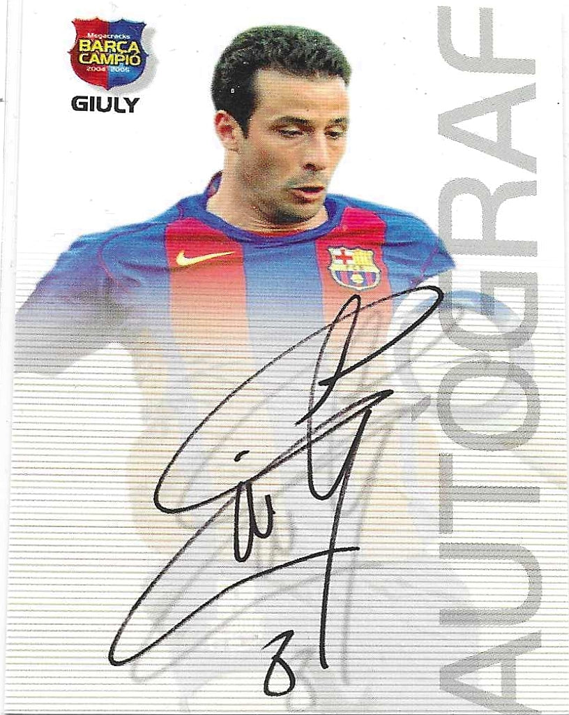 Giuly - 2004 Panini Sports Mega Cracks Barca-Campio - Barcelona