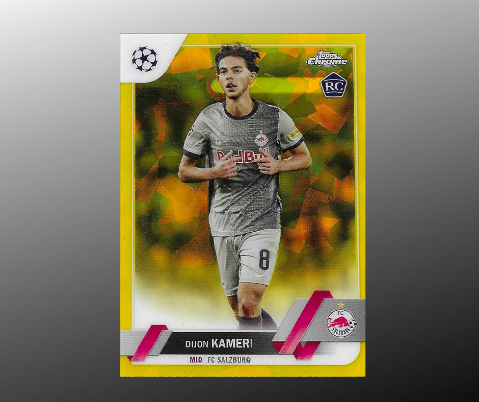 KAMERI -Topps Chrome Sapphire 2022/23 - Yellow Sapphire /99