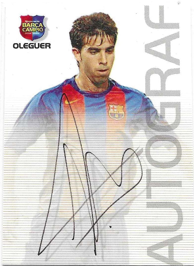 Oleguer - 2004 Panini Sports Mega Cracks Barca-Campio - Barcelona