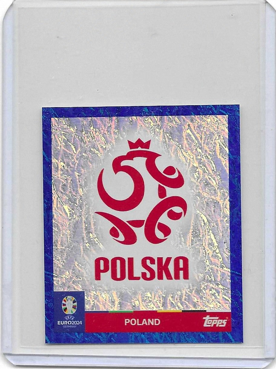 Polen Logo - Euro 2024 - Blue