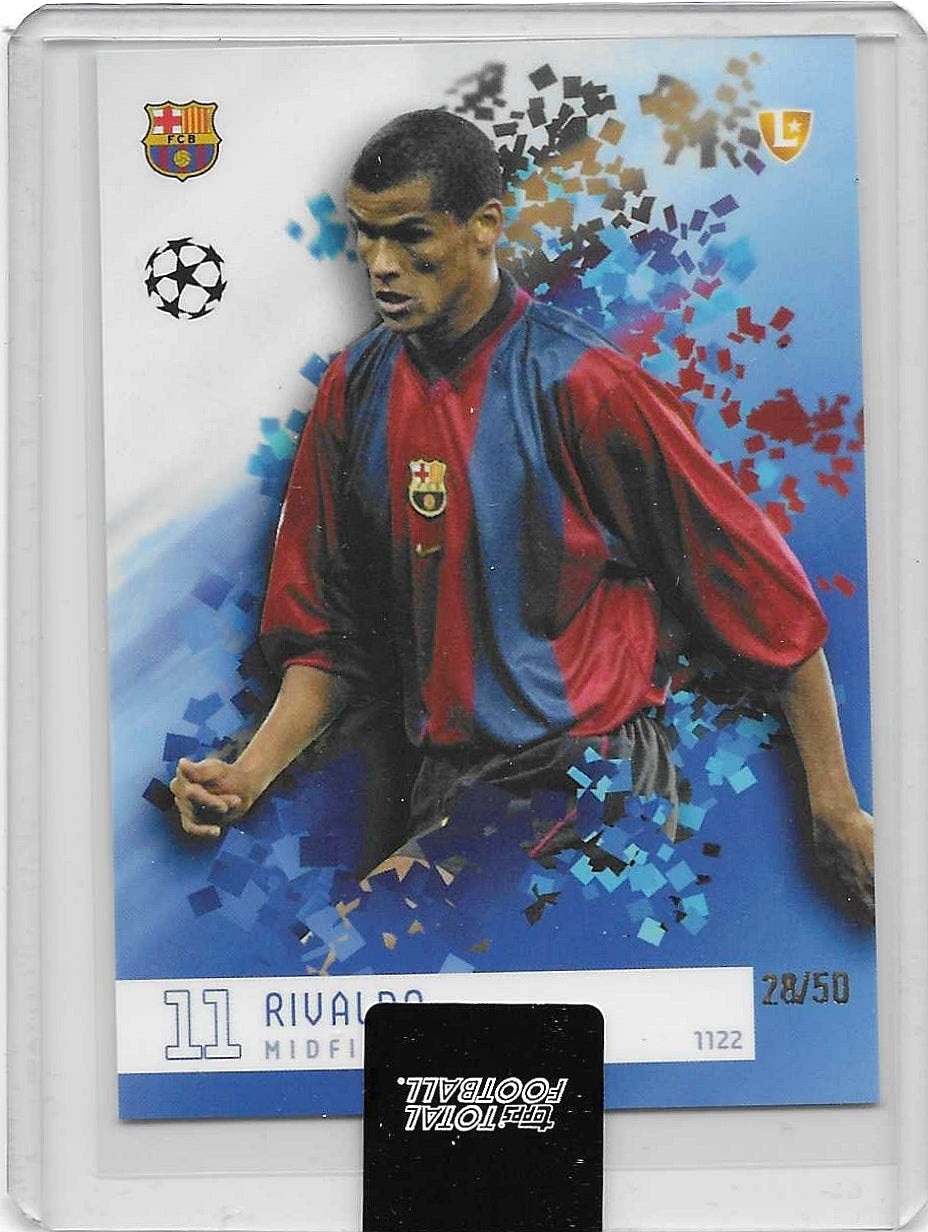 Rivaldo - Topps Total Football /50 - Barcelona