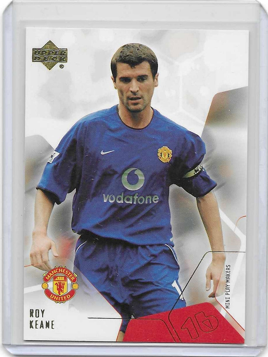 Roy Keane - 2003 Upper Deck Manchester United Mini Play Makers