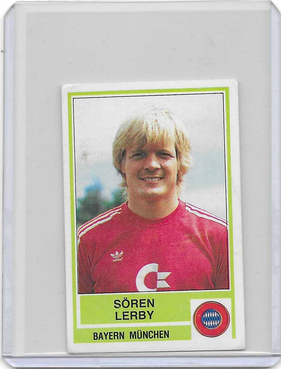 Søren Lerby - Panini Fussball Bundesliga 1985 - FC Bayern Munchen