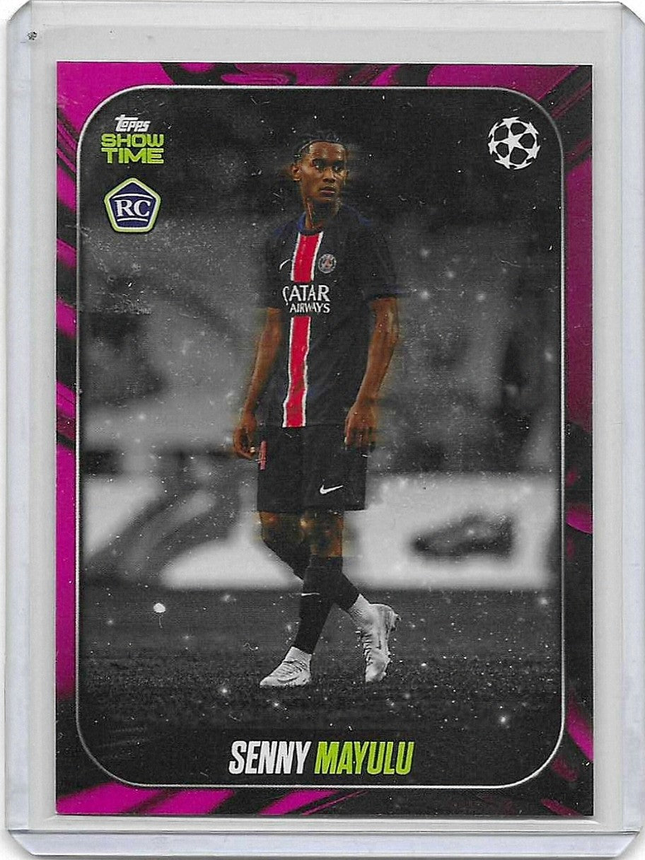 Senny Mayulu - 2023-24 Topps Showtime - Rookie - PSG