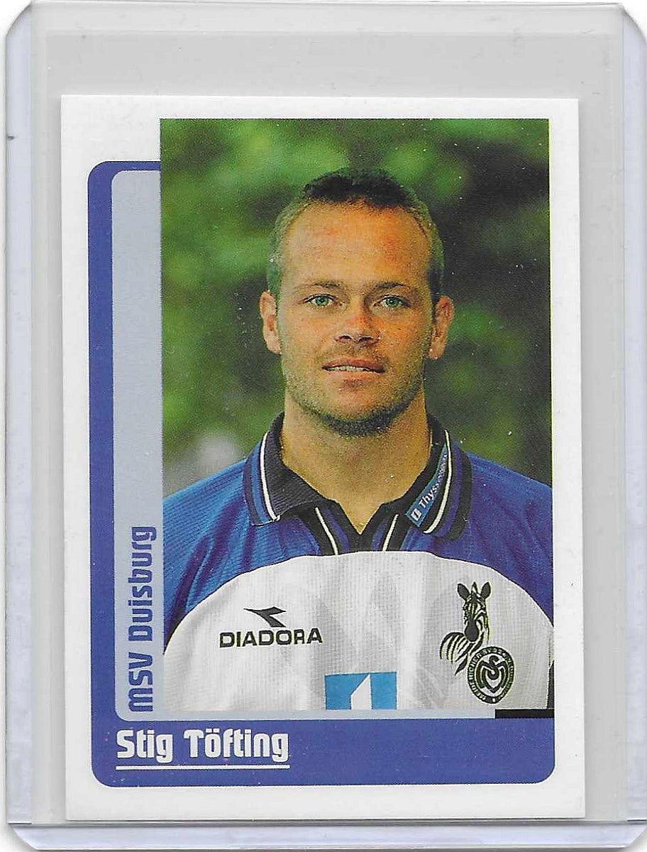 Stig Tøfting - Panini Fussball Bundesliga 1999 - Duisburg