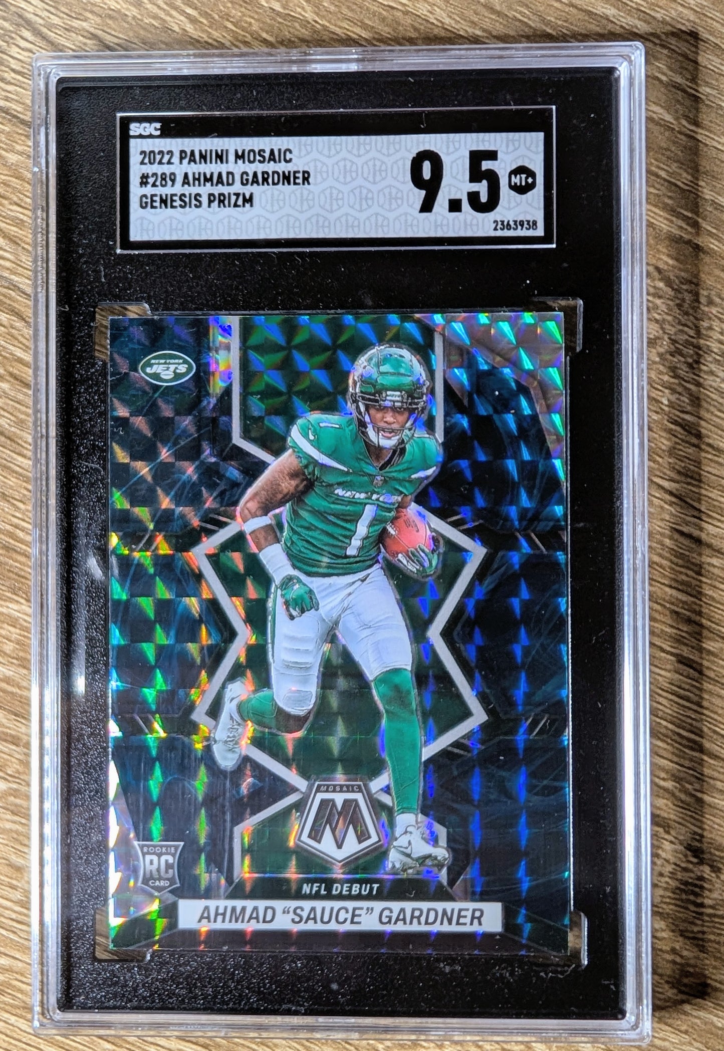 Ahmad Sauce Gardner - 2022 Mosaic - Genesis - Rookie - SGC - New York Jets