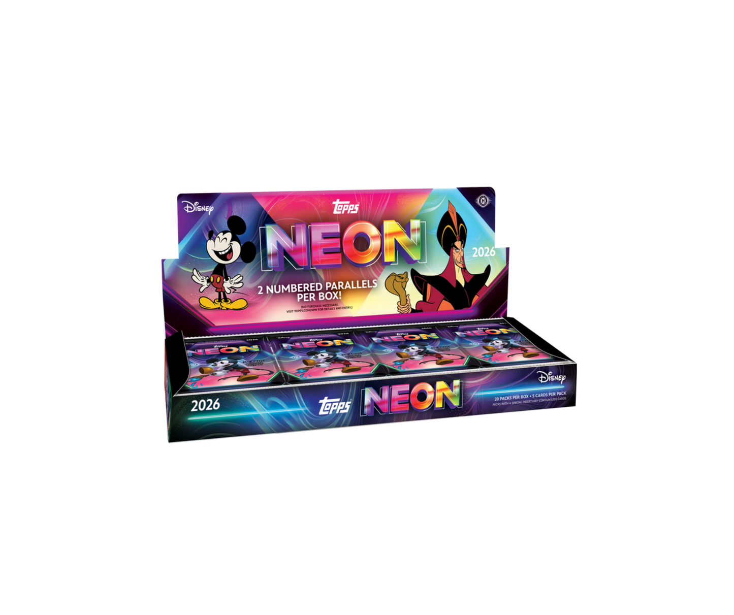 Topps Neon Disney 2026 - Hobby Box