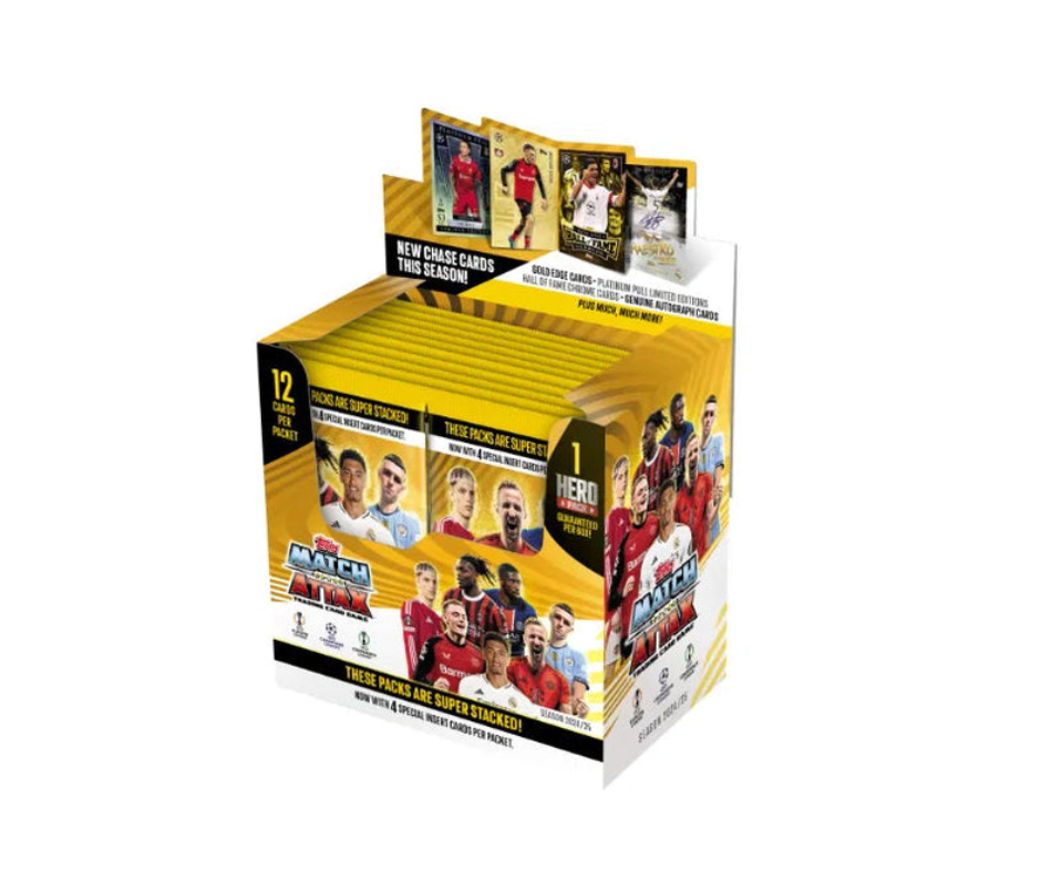 2024/25 Topps Match Attax - Booster Display