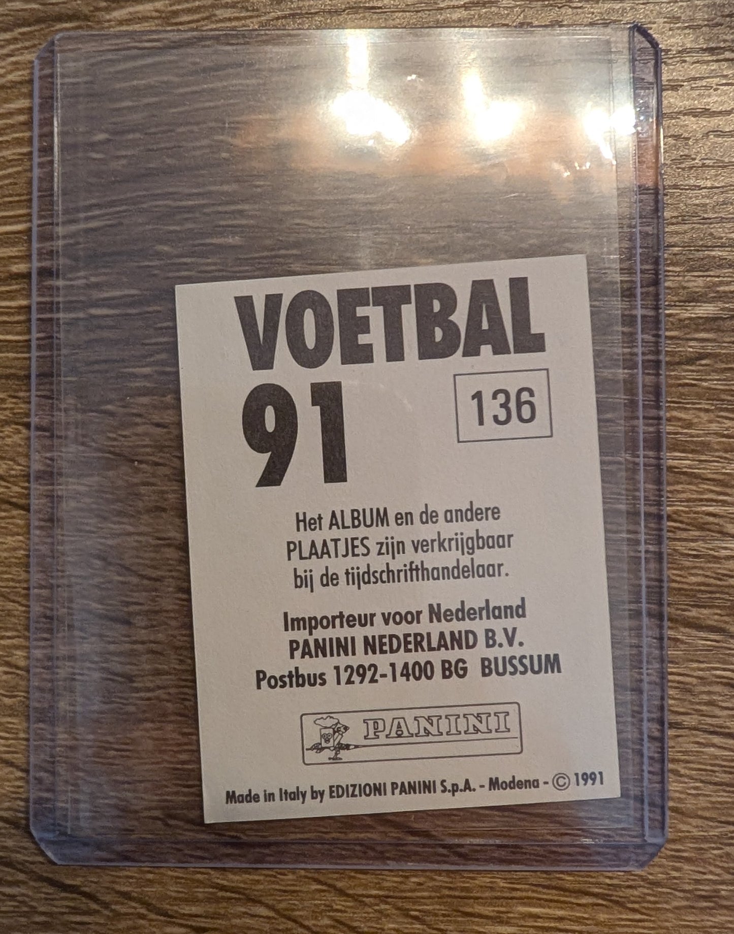 Jan Hienze - Votebal 91 - PSV