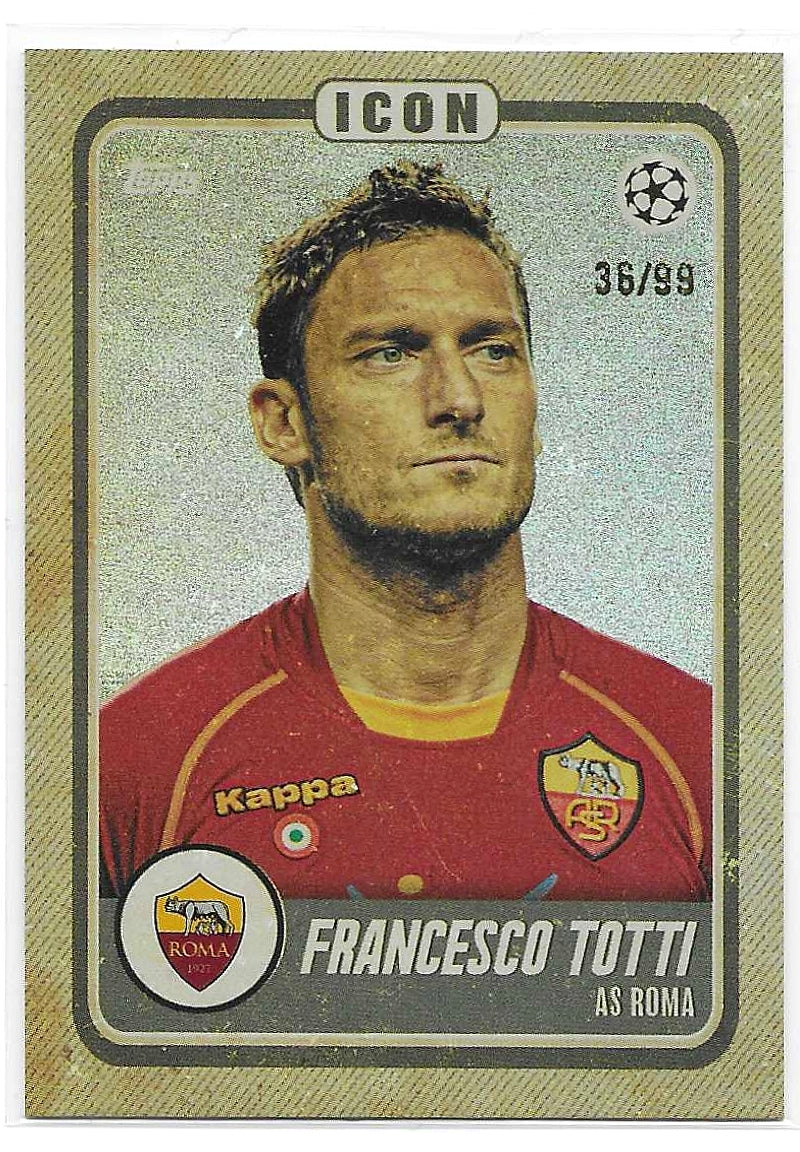 Francisco Totti - 2022-23 Topps Heritage - Icon /99 - AS Roma