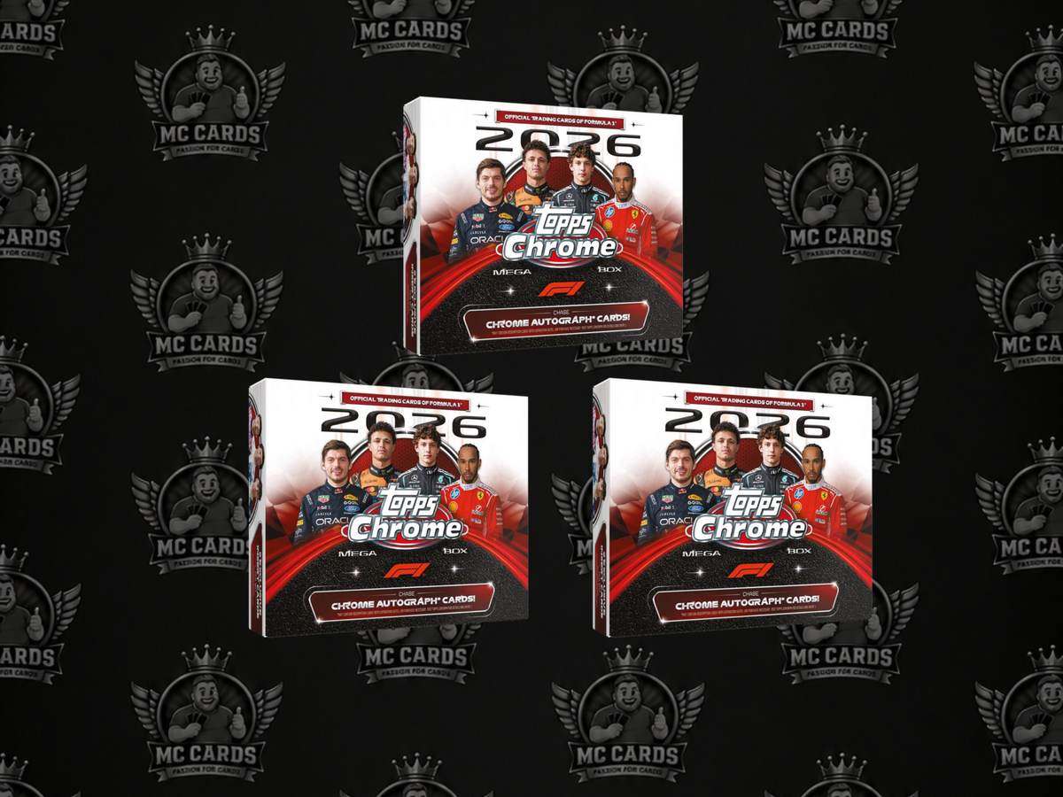 3 x Topps Chrome Formula 1 2026 - Mega Box Break - Random Team
