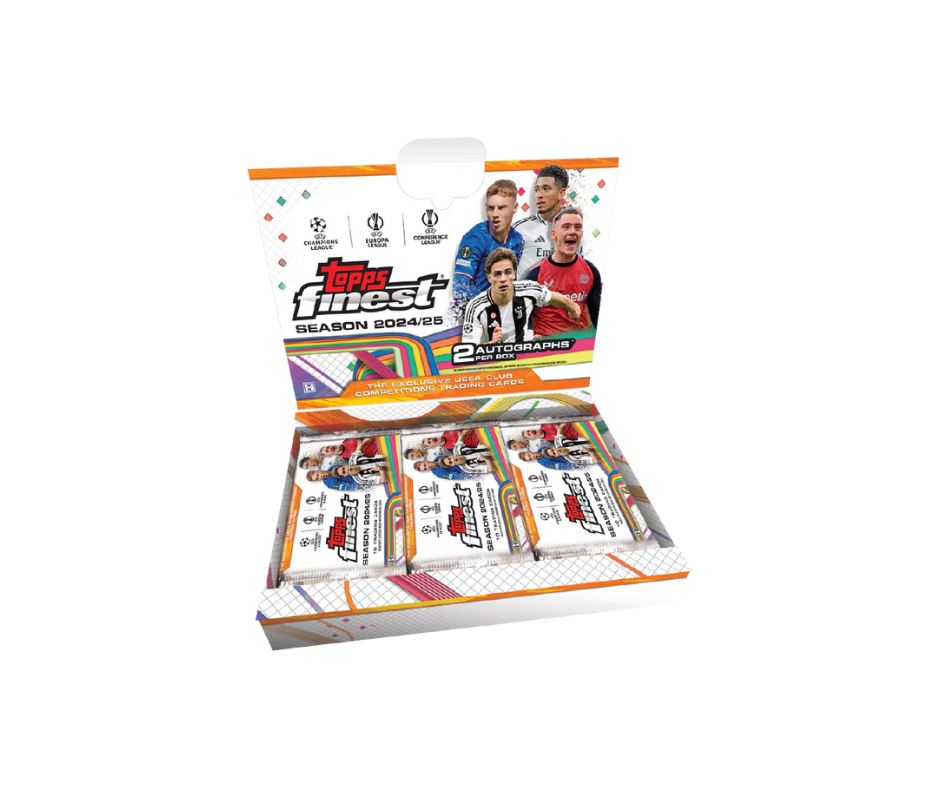 2024-25 Topps Finest UEFA Club Competitions Hobby Box