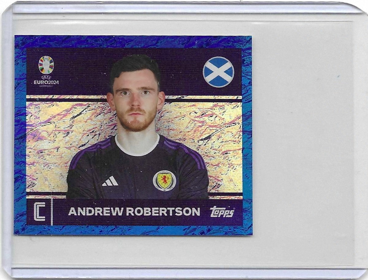 Andrew Robinson - Euro 2024  Sticker - Blue