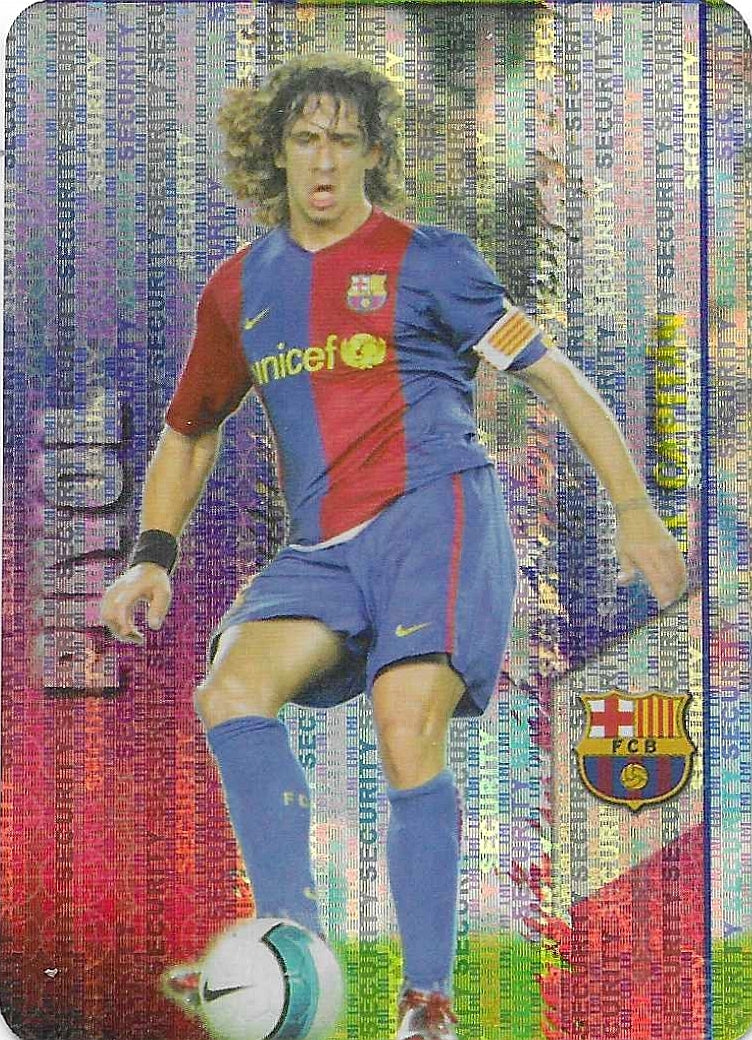 Carlos Puyol - 2007 Las Fichas de la Liga - Barcelona