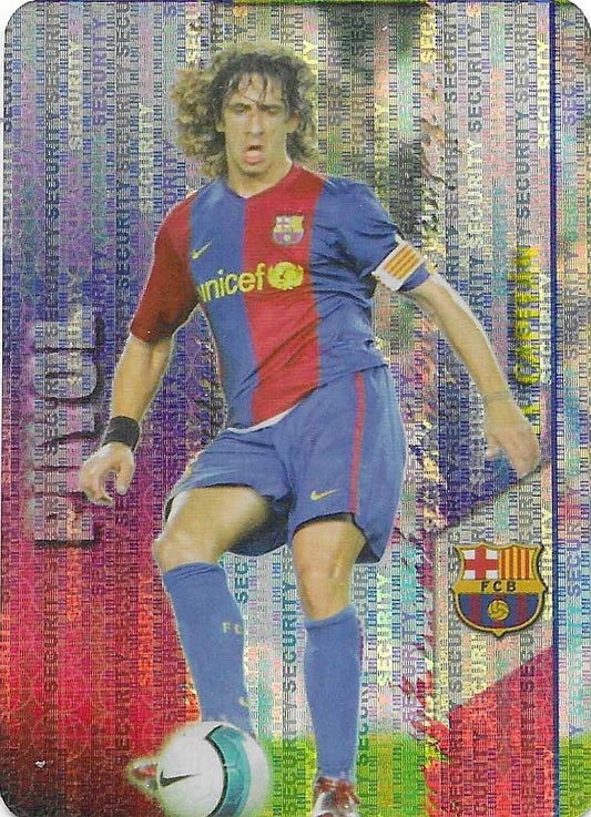 Carlos Puyol - 2007 Las Fichas de la Liga - Barcelona