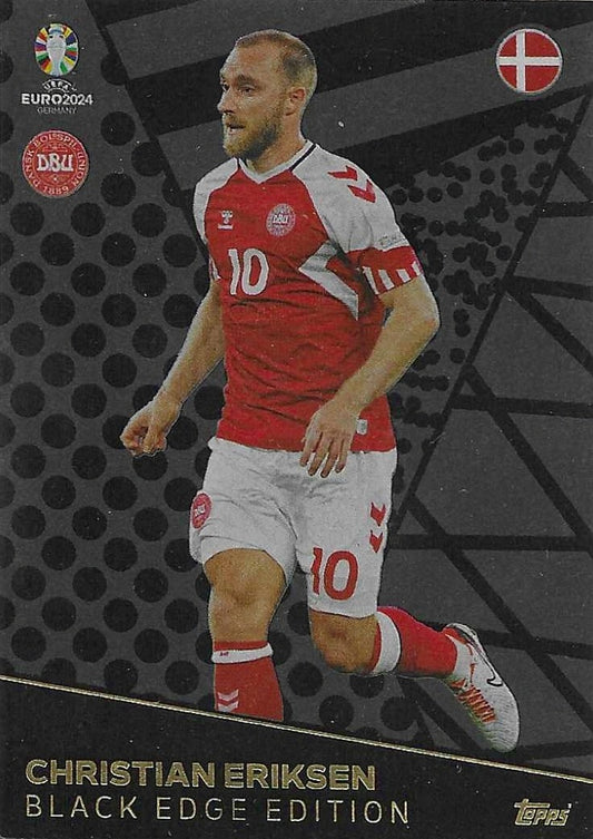Christian Eriksen - Topps Euro 2024 - Black Edge Edition