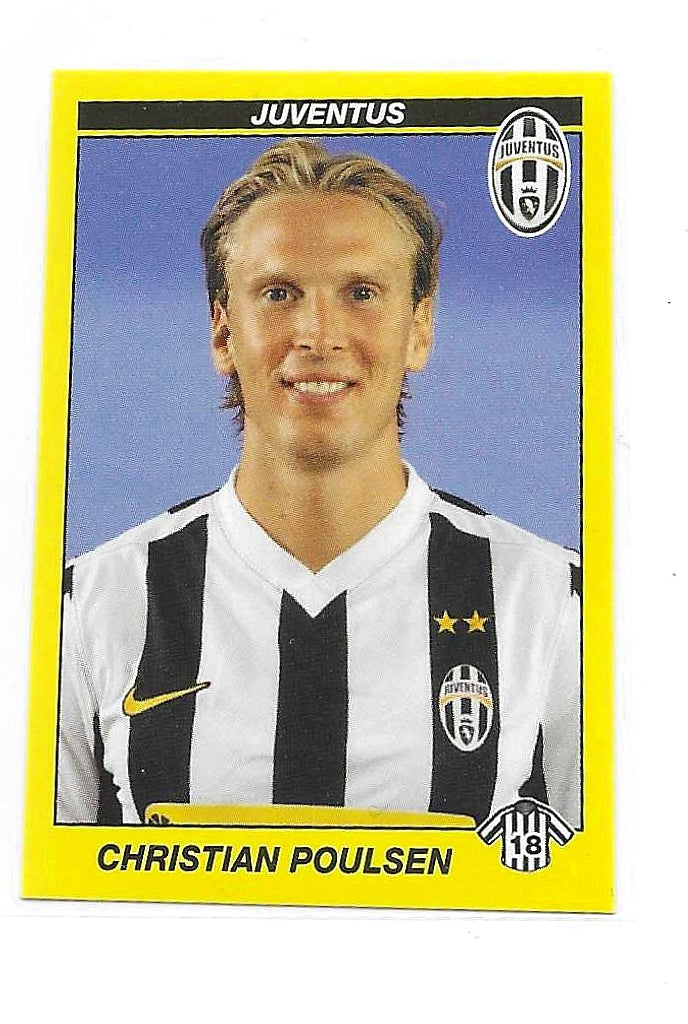 Christian Poulsen - CALCIATORI Panini 2009-2010 - Juventus