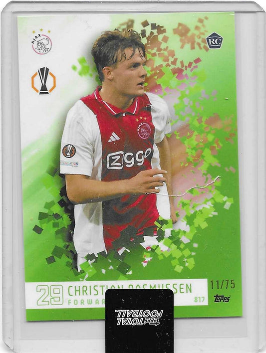 Christian Rasmussen - Topps Total Football - Rookie /75 - Ajax