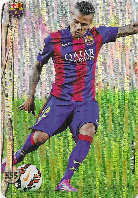 Dani Alves - 2015 Mundicromo Las Fichas Quiz de la Liga - Barcelona