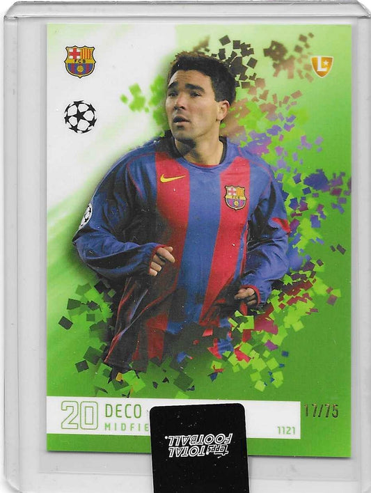 Deco - Topps Total Football /75 - Barcelona