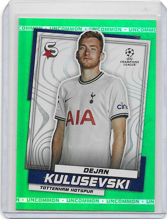 Dejan Kulusevski - 2022 -23 UEFA Club Superstars - Uncommon Green - Tottenham