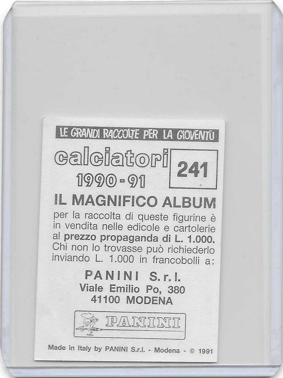 Diego Maradona - Panini Calciatori 1990-91 - Napoli