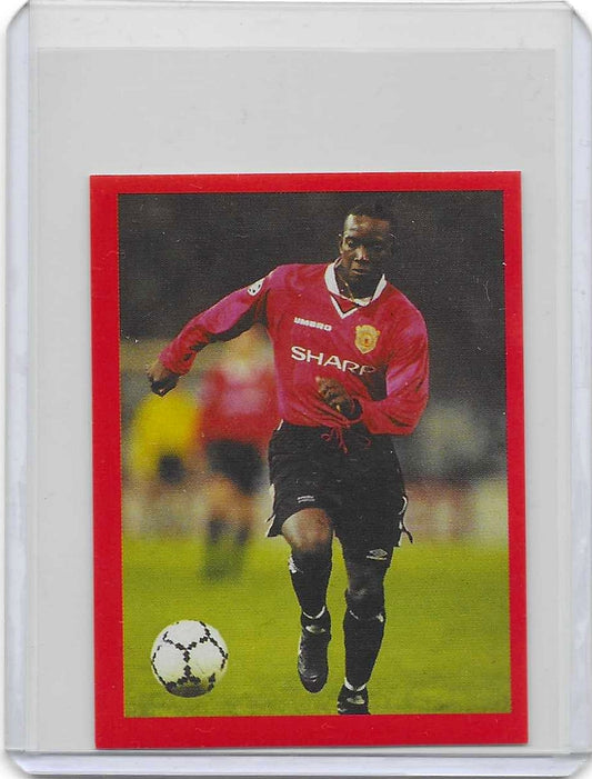 Dwight Yorke - 2000 Futera Manchester United Sticker Collection