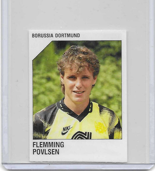 Flemming Povlsen - Panini Fussball Bundesliga 1993 - Dortmund