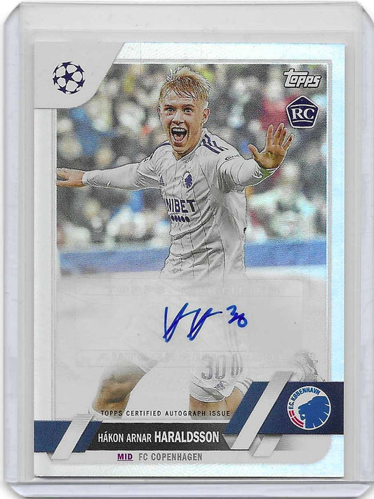 Håkon Haraldsson - 2022-23 Topps UEFA Club Competitions - Autographs
