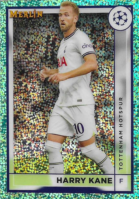 Harry Kane - 2022-23 Topps Merlin UEFA - Aqua Refractors /199 - Tottenham