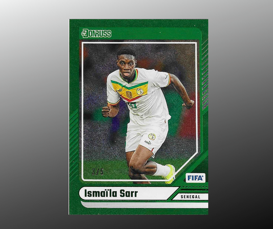 ISMAILA SARR - Donruss 2024-25 - Green Refractor /5 - Senegal