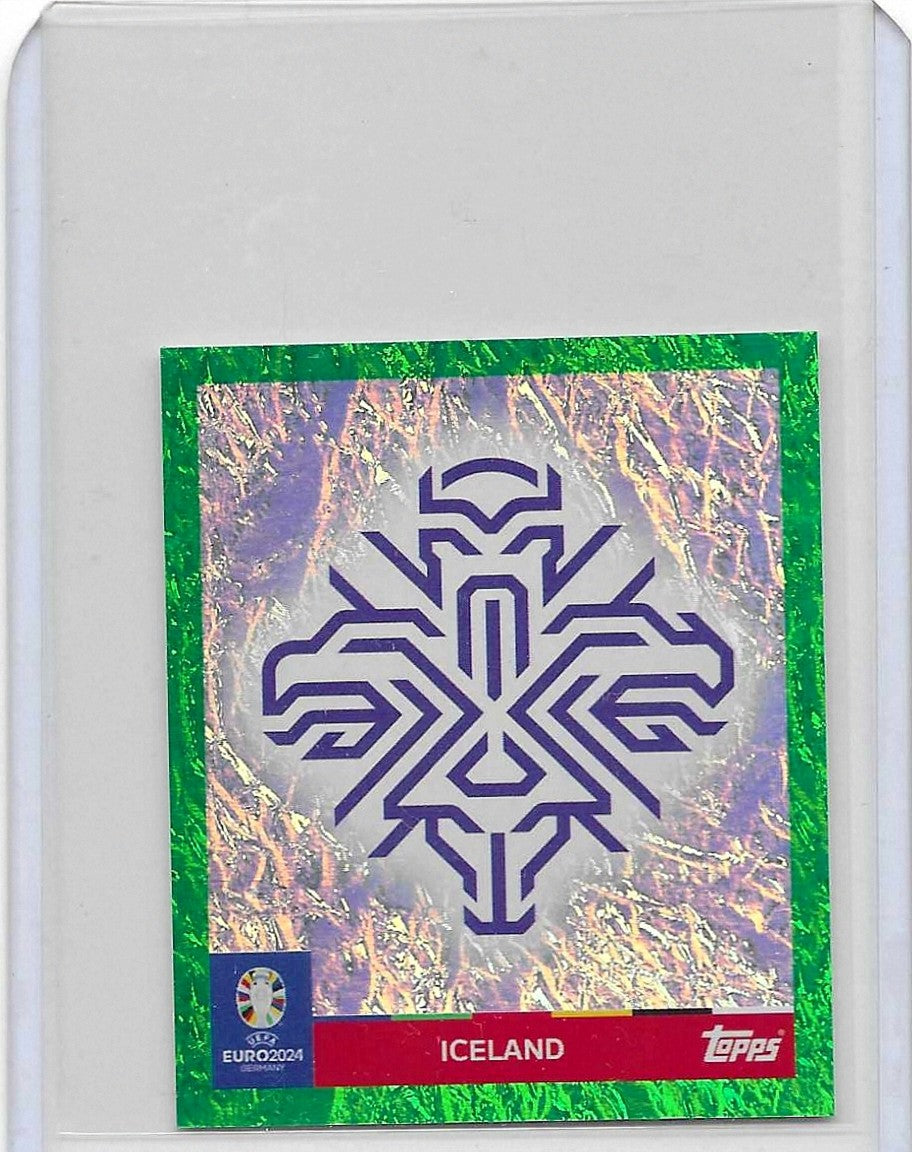 Iceland Logo - Euro 2024 - Green