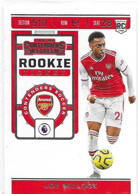 Joe Willock - 2019-20 Panini Chronicles Contenders Soccer - Rookie Ticket - Arsenal