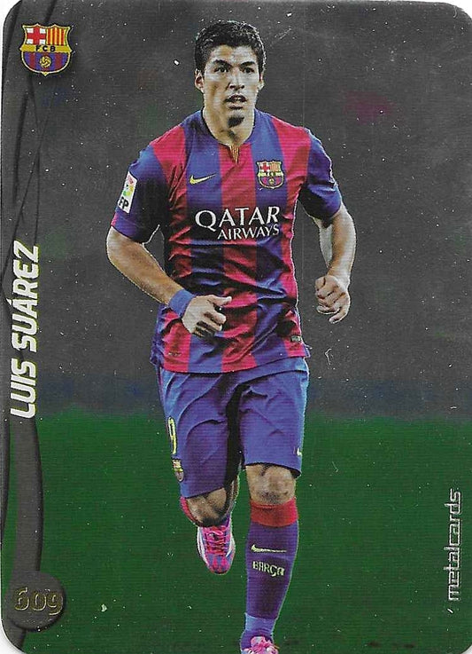 Luis Suarez - 2015 Mundicromo Las Fichas Quiz de la Liga - Barcelona