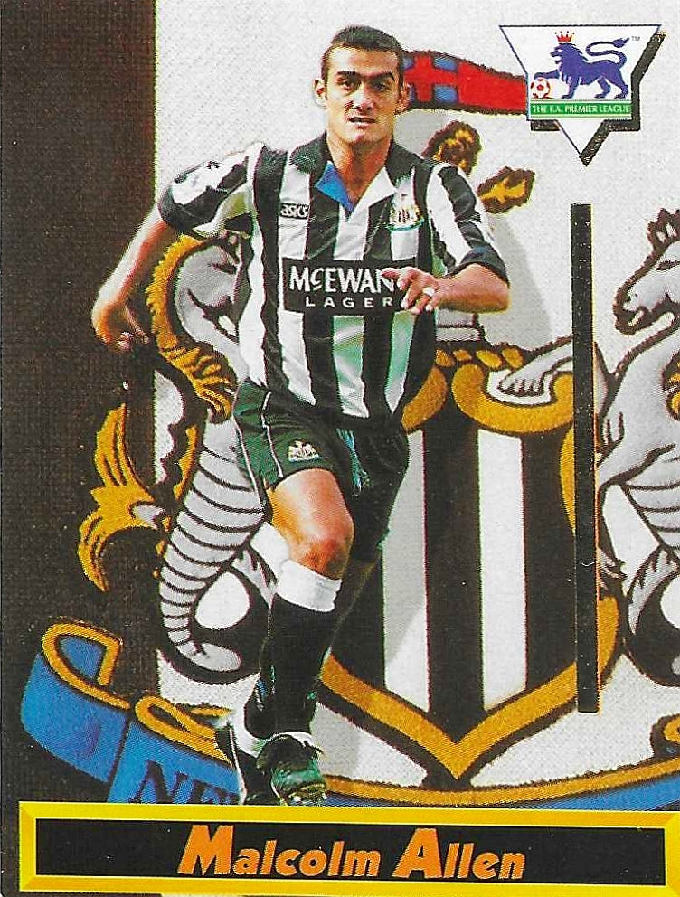 Malcolm Allen - Merlin English Premier League 1993-1994 - Newcastle
