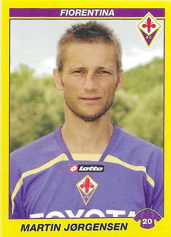 Martin Jørgensen - CALCIATORI Panini 2009-2010 - Florentina