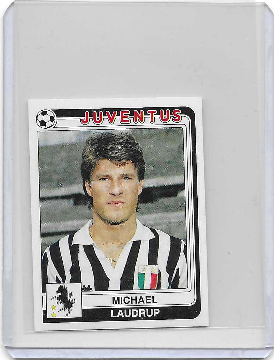 Michael Laudrup - Calciatori 1985-86 - Juventus