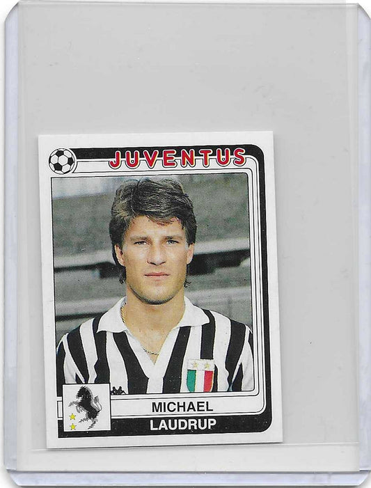 Michael Laudrup - Calciatori 1985-86 - Juventus