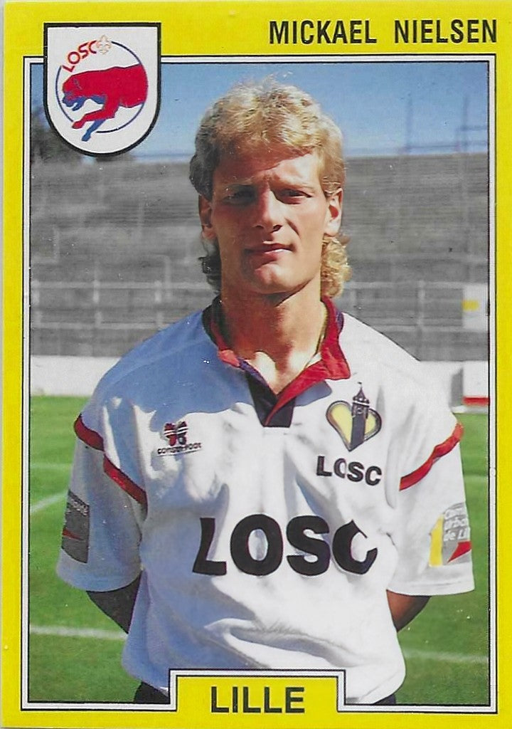 Michael "Mio" Nielsen - PANINI  FOOT 92  Stickers - Lille