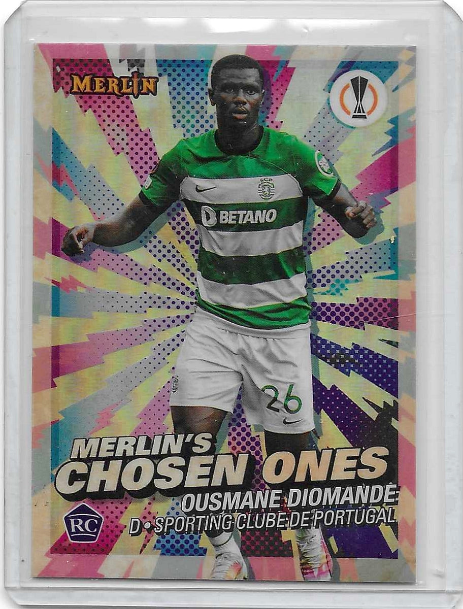 Ousmane Diomande - 2023-24 Topps Merlin UEFA - Merlin’s Chosen One - Sporting