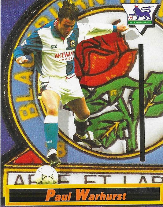 Paul Warhurst - Merlin English Premier League 1993-1994 - Blackburn