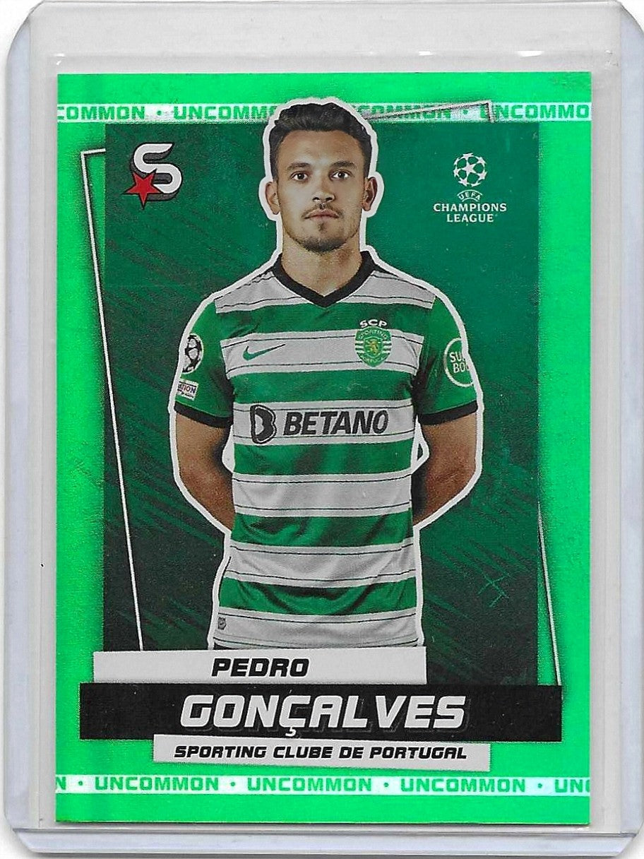 Pedro Goncalves - 2022 -23 UEFA Club Superstars - Uncommon Green - Sporting