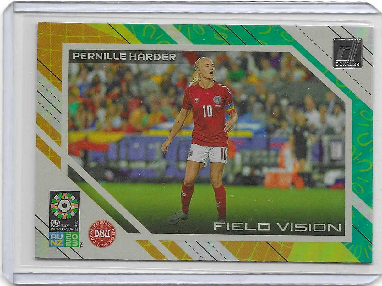 Pernille Harder - 2023 Panini Donruss FIFA Women's World Cup - Field Vision