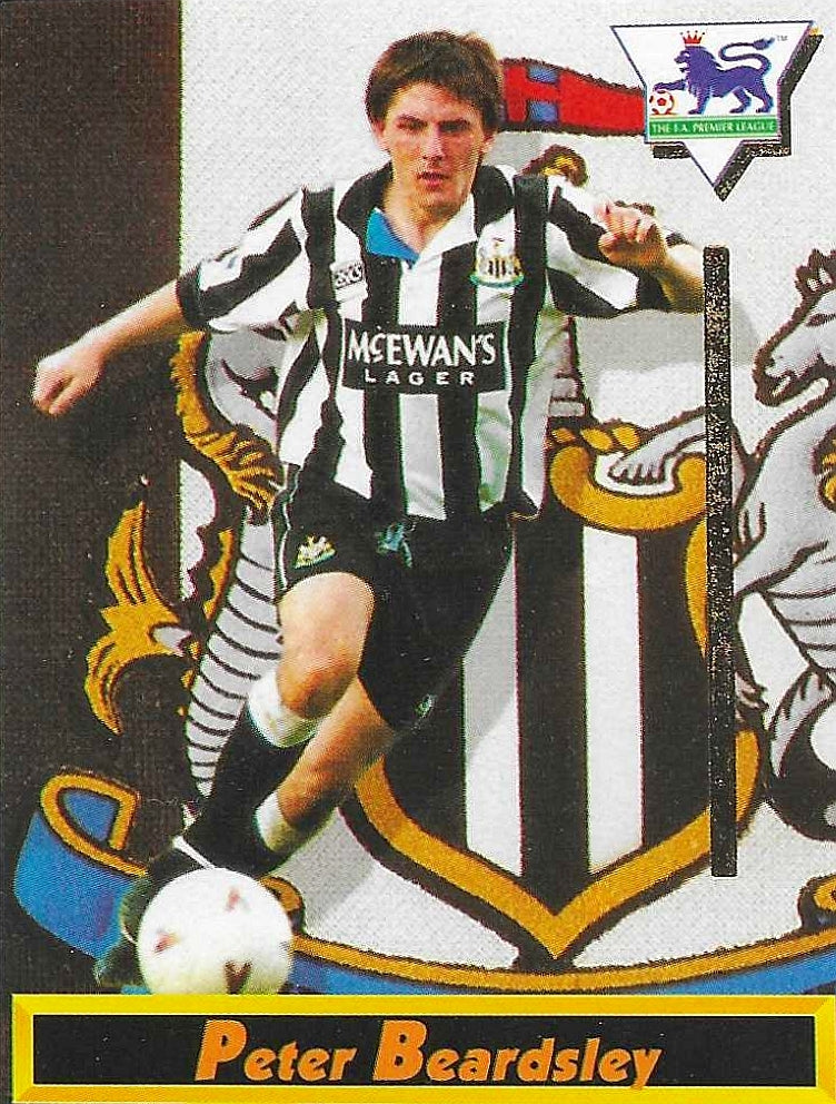 Peter Beardsley - Merlin English Premier League 1993-1994 - Newcastle