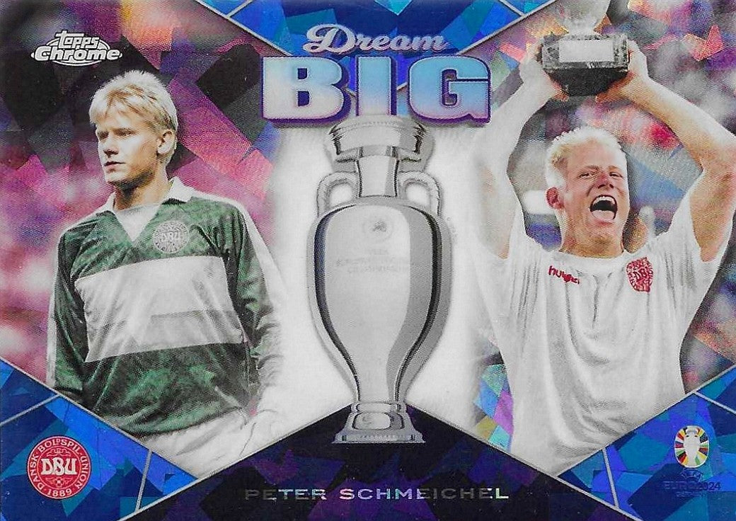 Peter Schmeichel - 2023-24 Topps Sapphire - Dream Big - Danmark